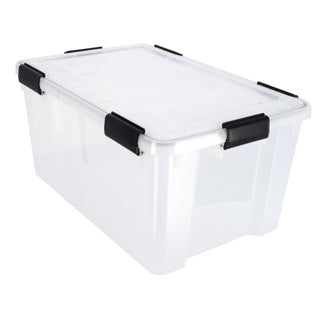 Iris luchtdichte doos 50l transparant 60x40x30 cm