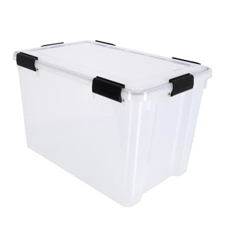 Iris luchtdichte box 70l transparant 60x40x40 cm