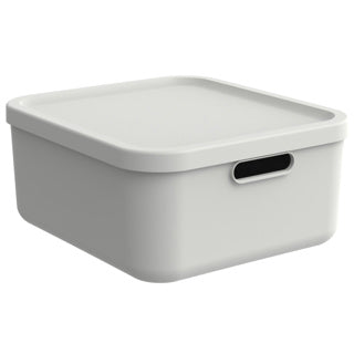 Rotho decoratie opbergbox albula light 20 l maretak wit
