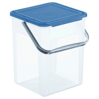 Rotho waspoederbox 5 kg 9 l horizon blauw | 2 stuks