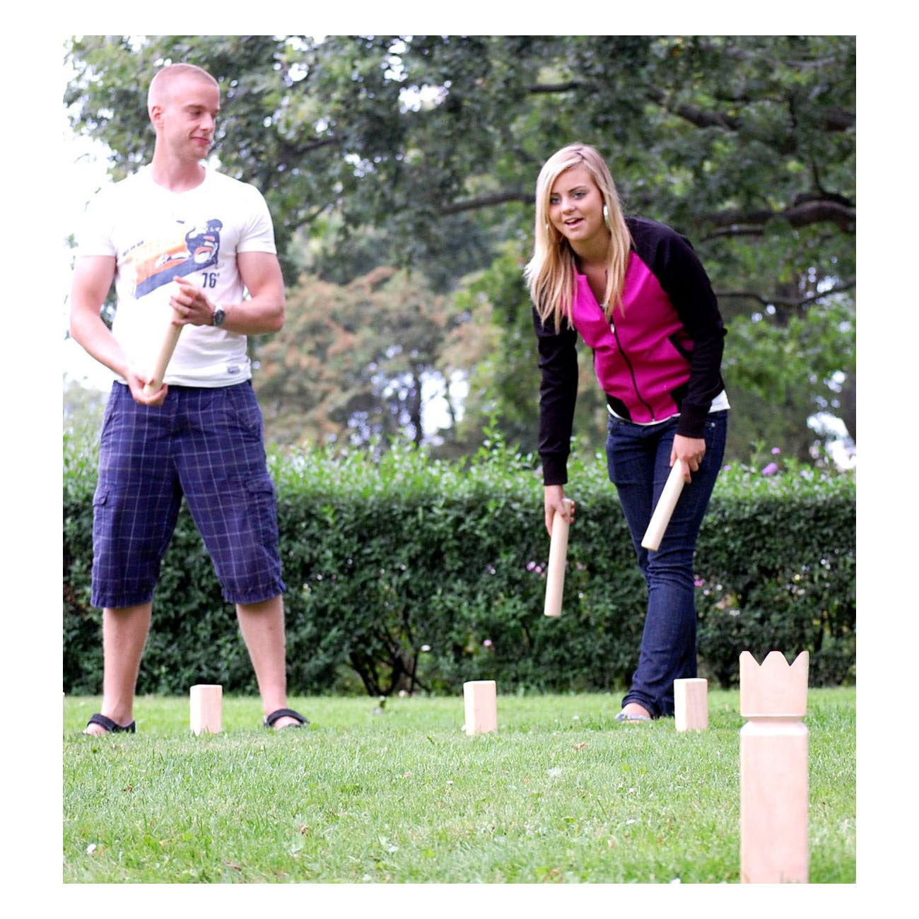 Bex houten buitenspel kubb basic