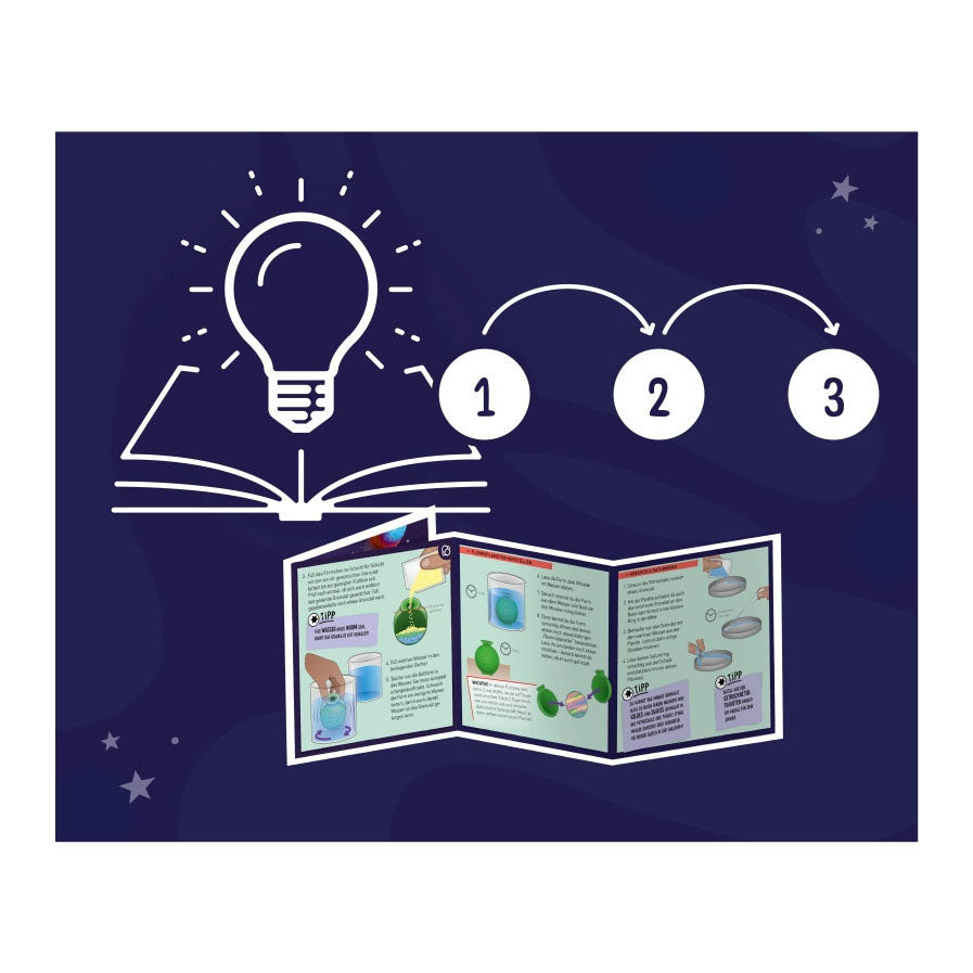Kosmos stuiterende planeten maken