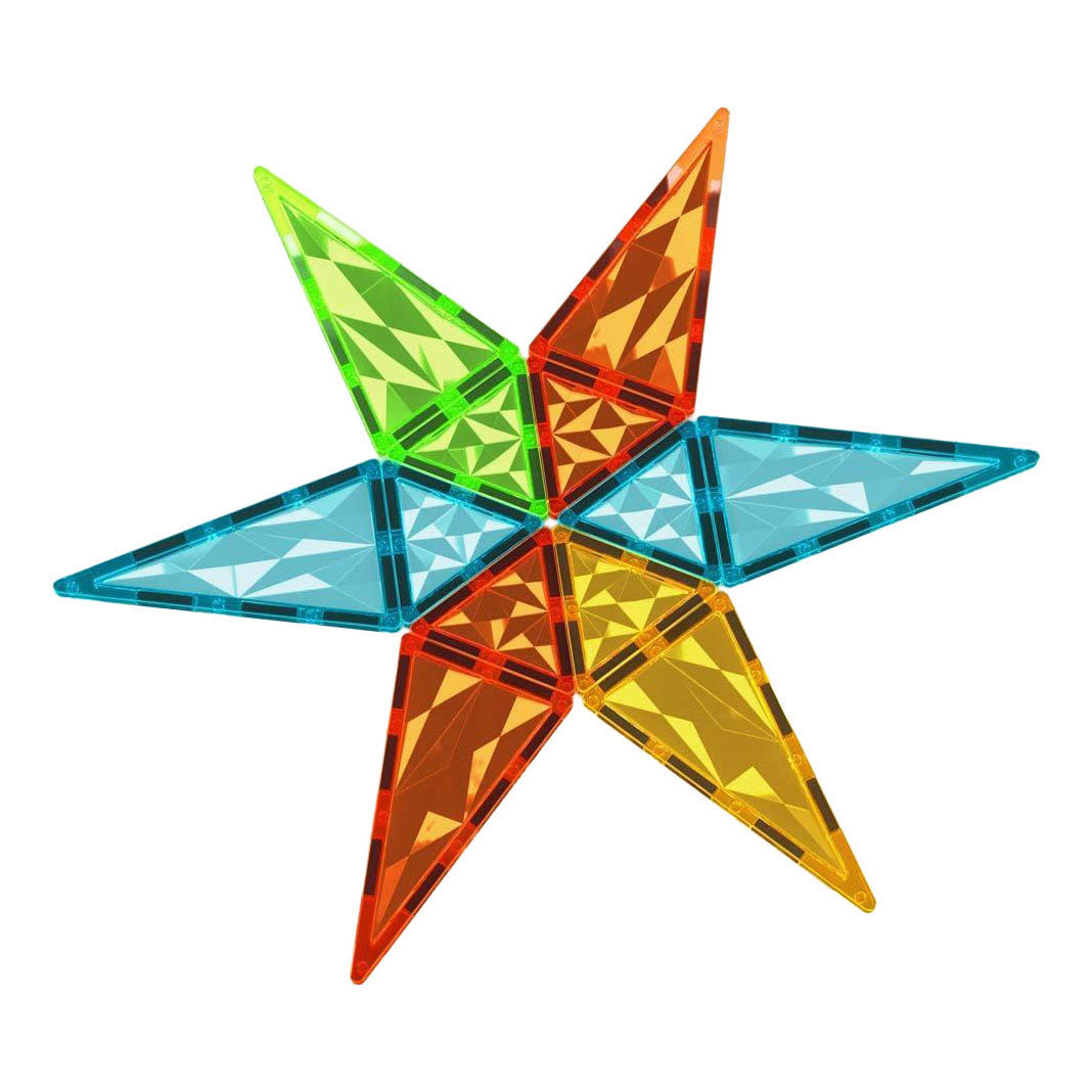 Oku geomag magnetische tegels edelstenen 44 delig