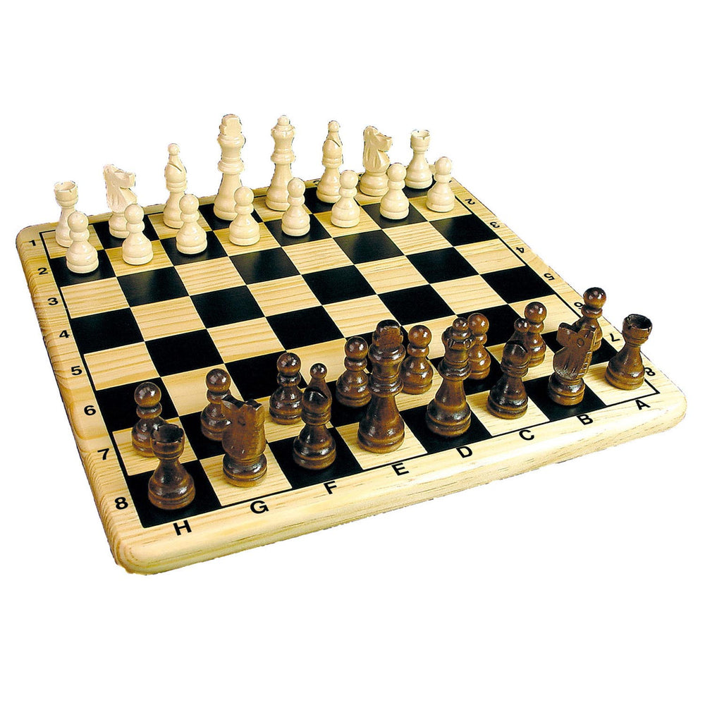 Tactic houten schaakbord