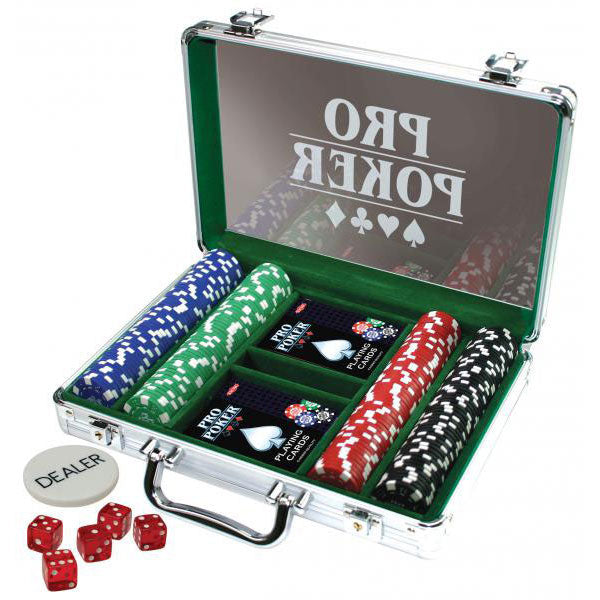 Tactische Pokerkoffer, 200 chips