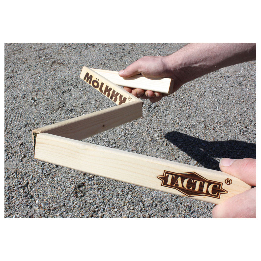 Tactische mölkky meetstok