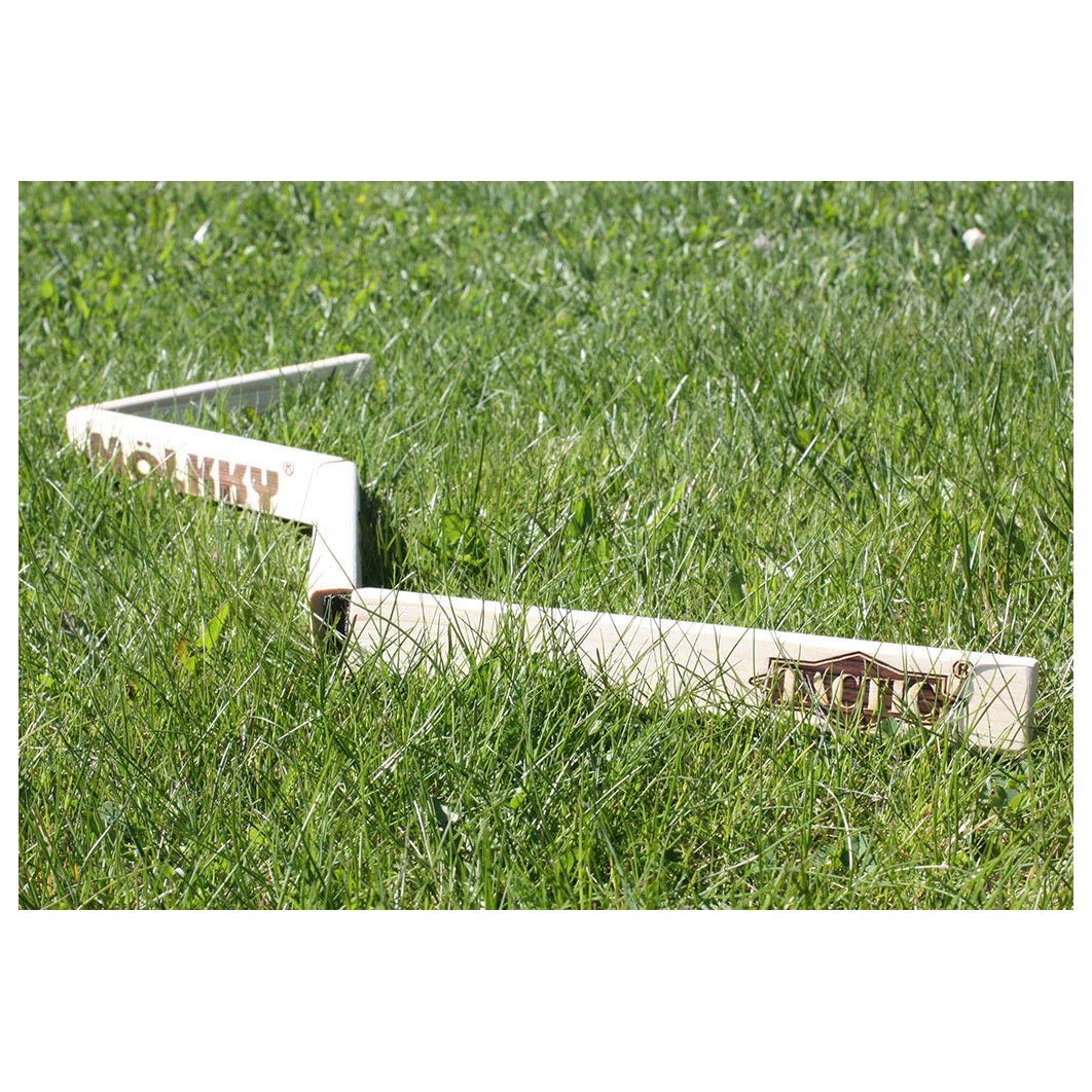 Tactische mölkky meetstok