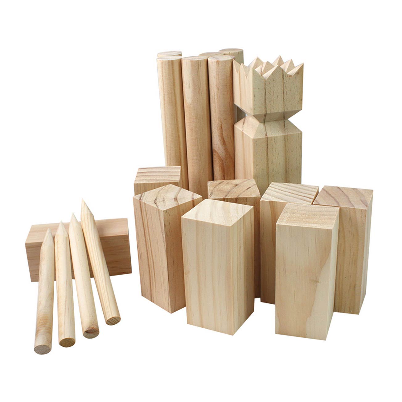 Tactic kubb viking houten werpspel