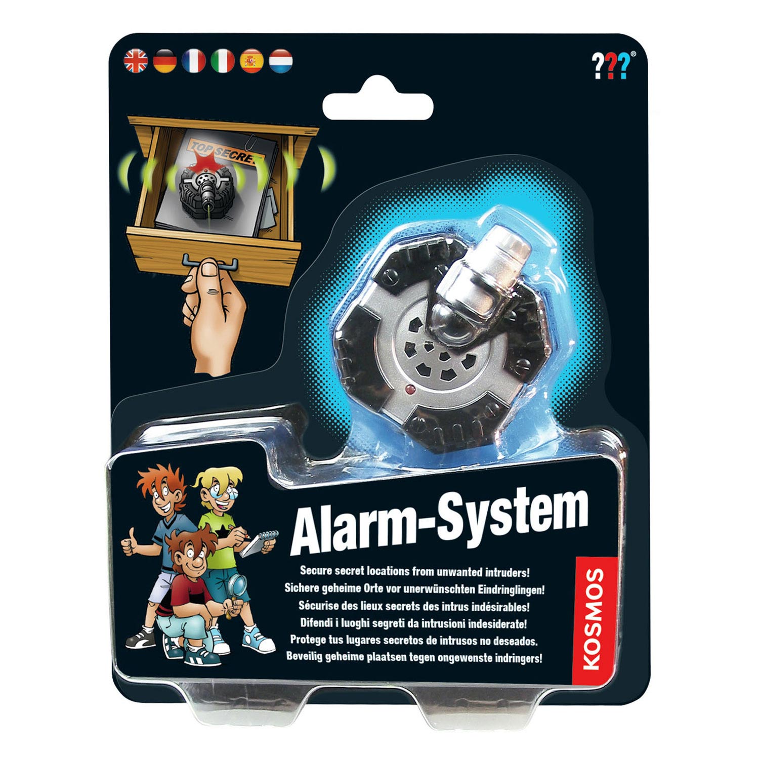 Kosmos secret alarm systeem
