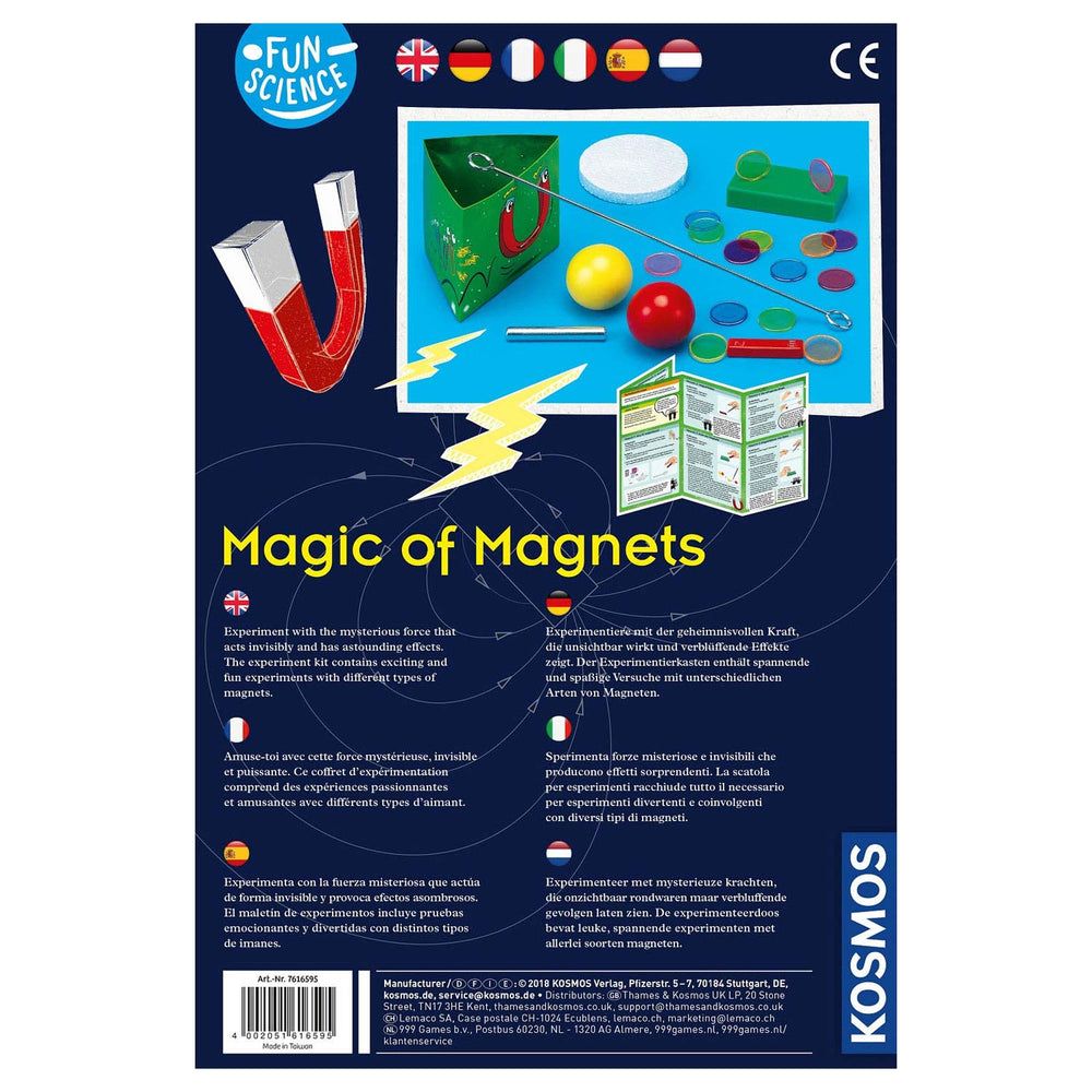 Kosmos magneten experimentenset