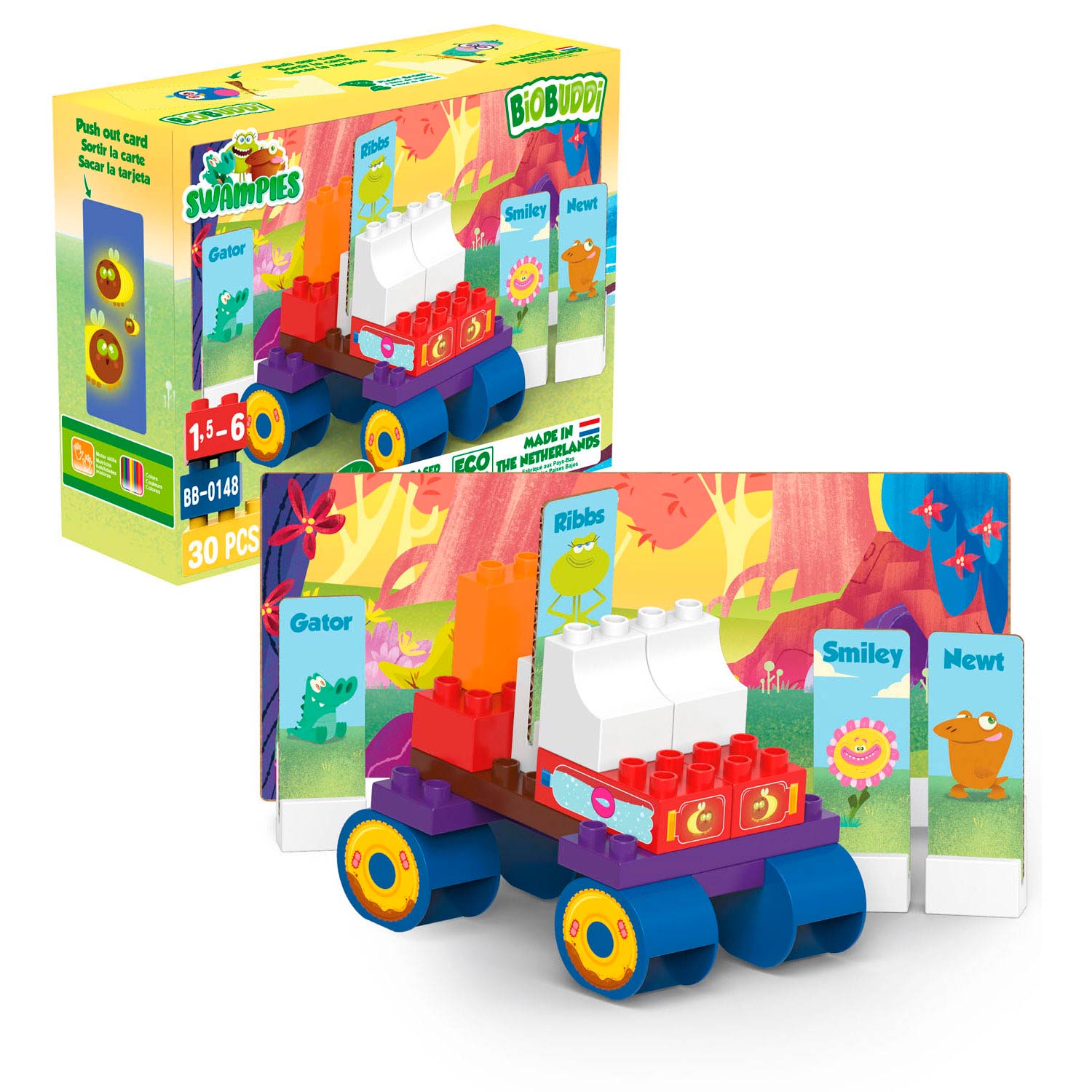 BiOBUDDi Moerassen - SwampDragRacer, 30dlg.