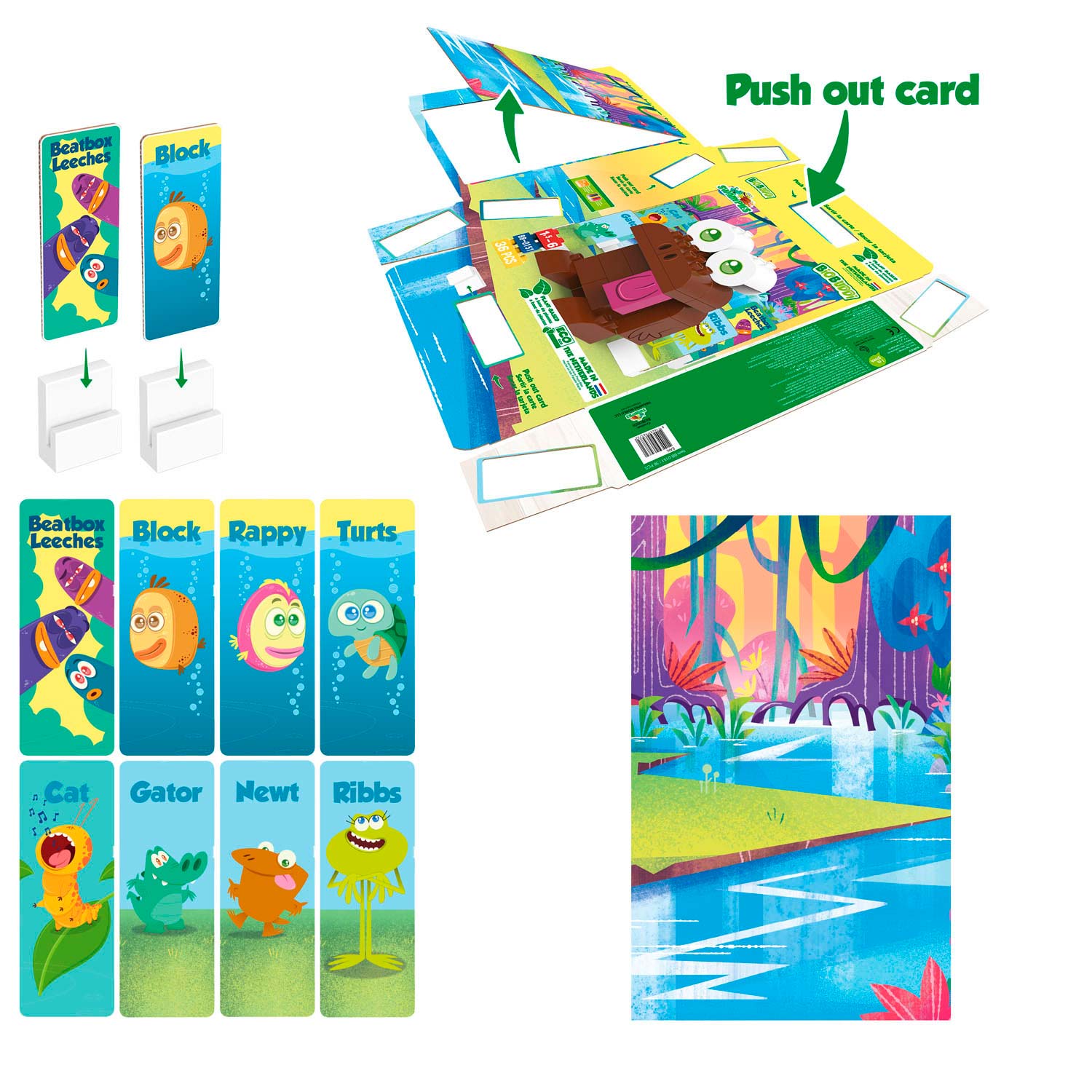 BiOBUDDi Moerasland - Newt, 36dlg.