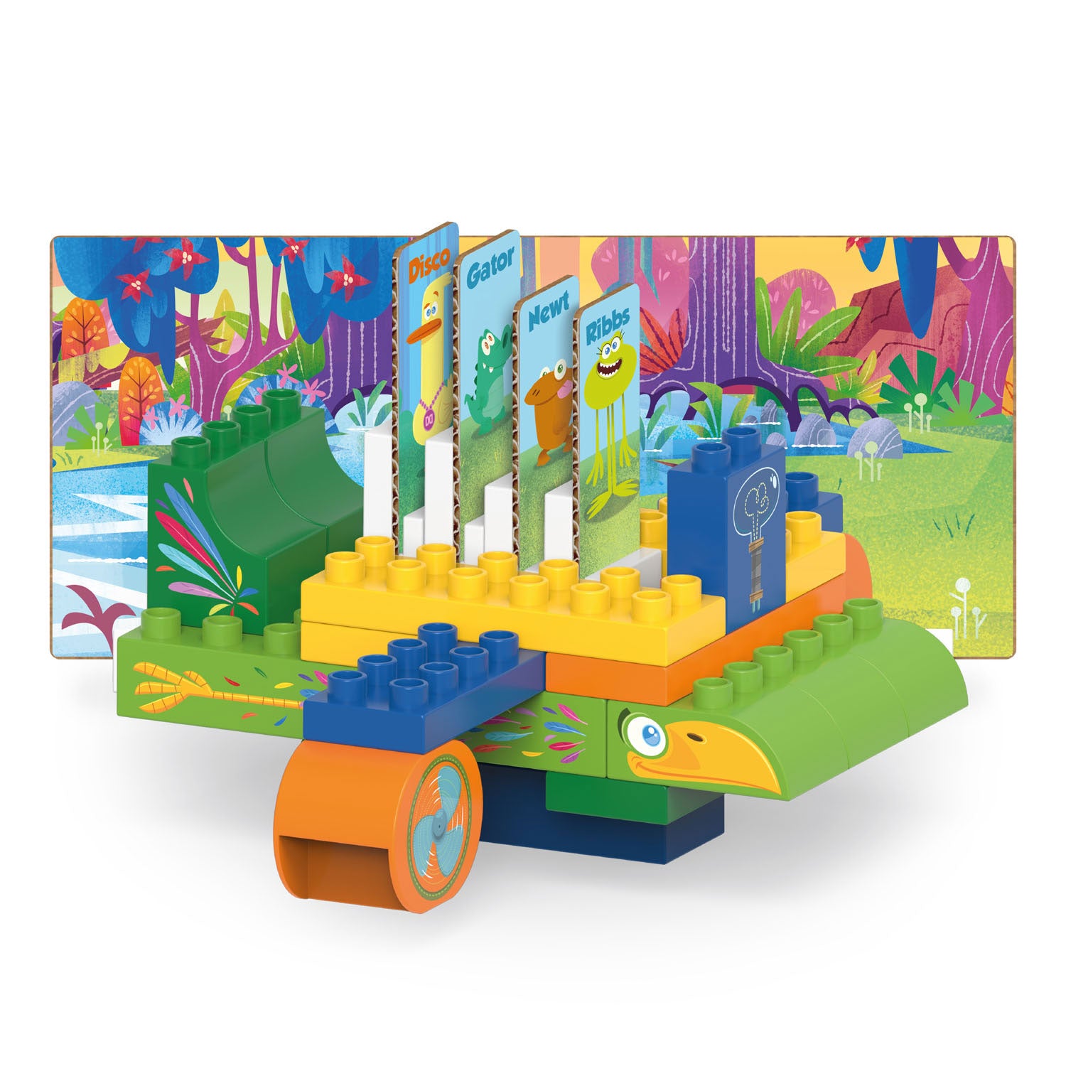 Biobuddi moerassen - moerasvliegtuig, 38dlg.