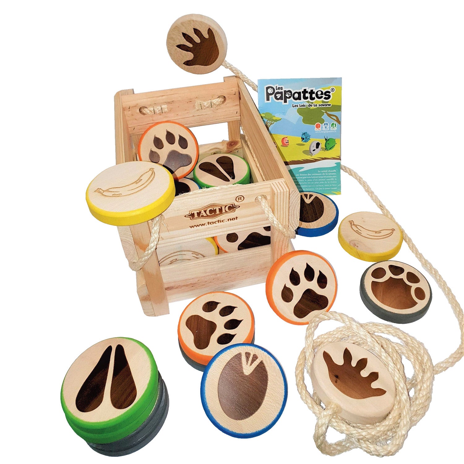 Selecta houten buitenspel les papattes