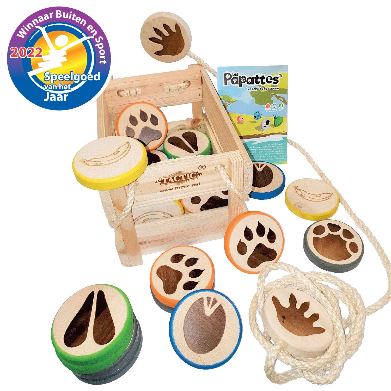 Selecta houten buitenspel les papattes