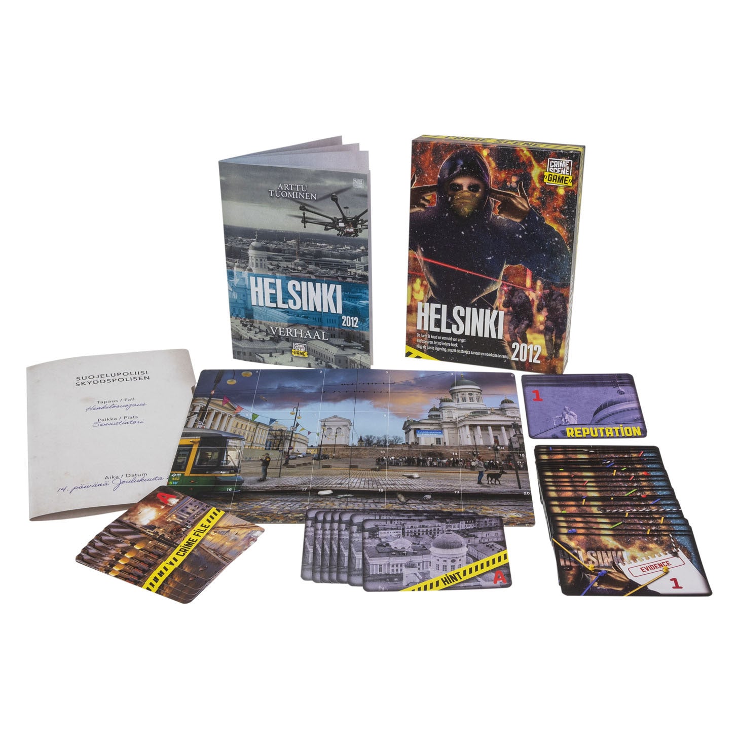 Tactiek Plaats delict Helsinki NL Bordspel