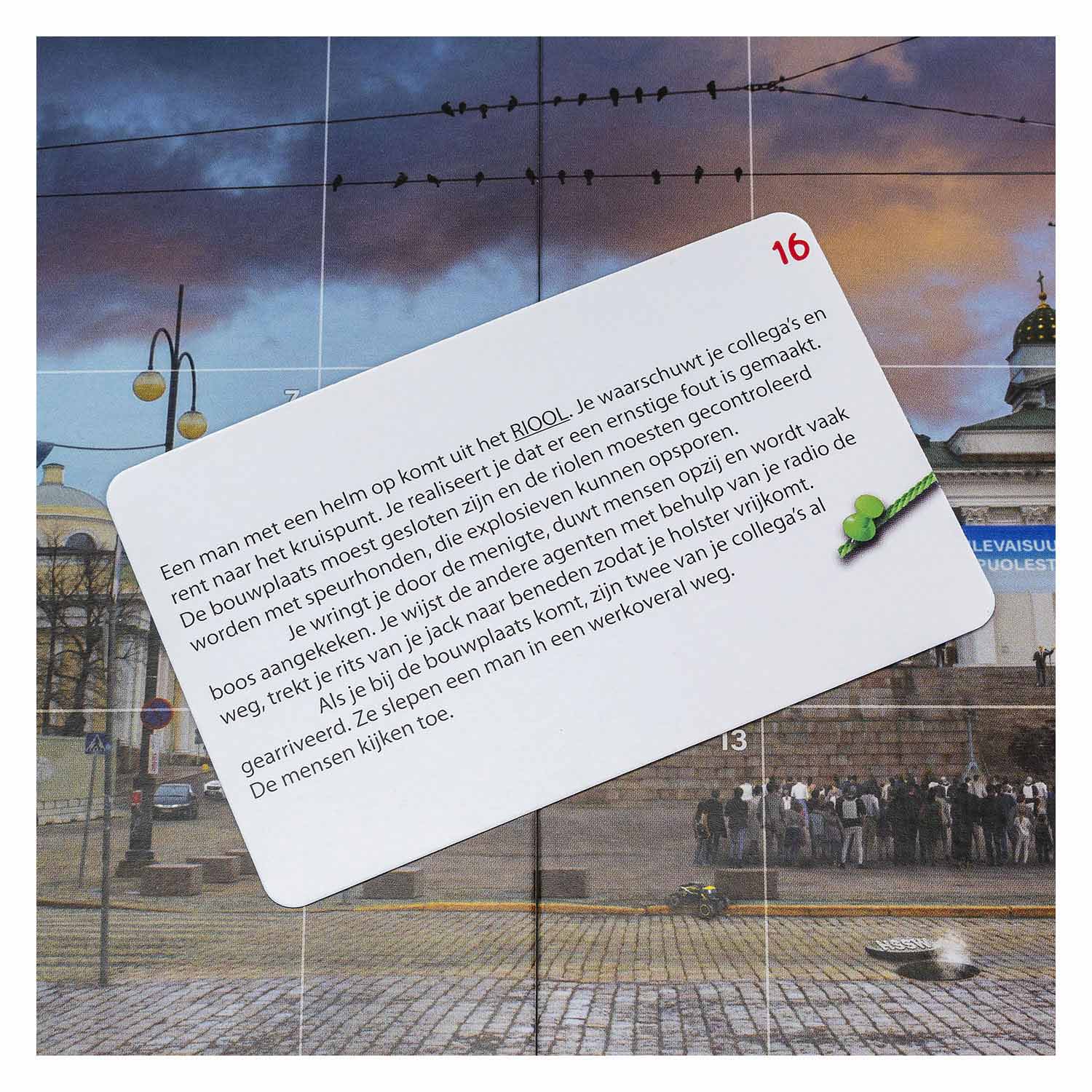 Tactiek Plaats delict Helsinki NL Bordspel