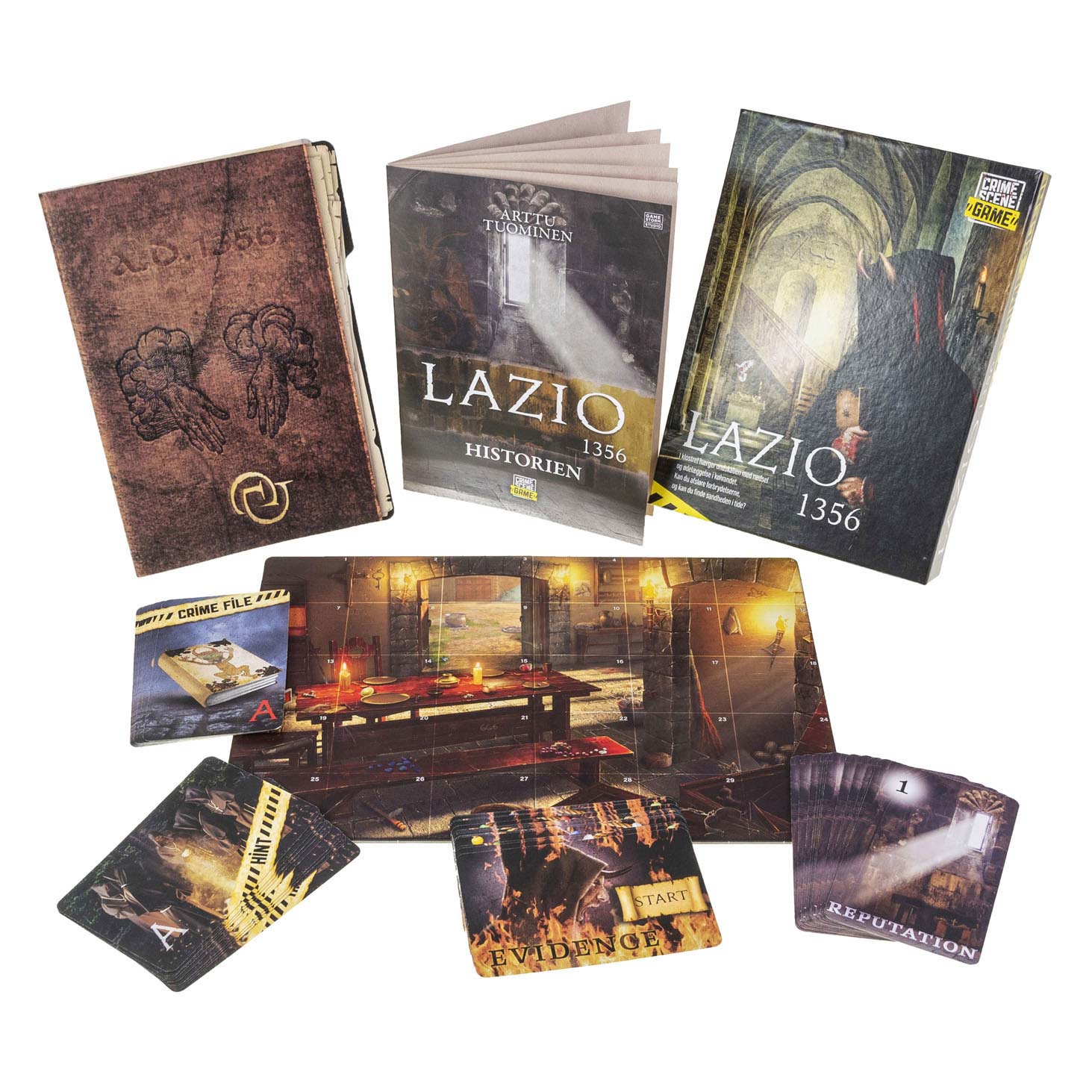 Tactiek Plaats delict Lazio 1356 NL Bordspel