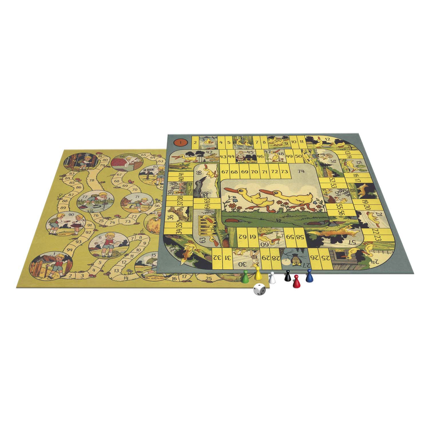 Selecta bordspel spellen van toen - matt de reiziger ganzenbord