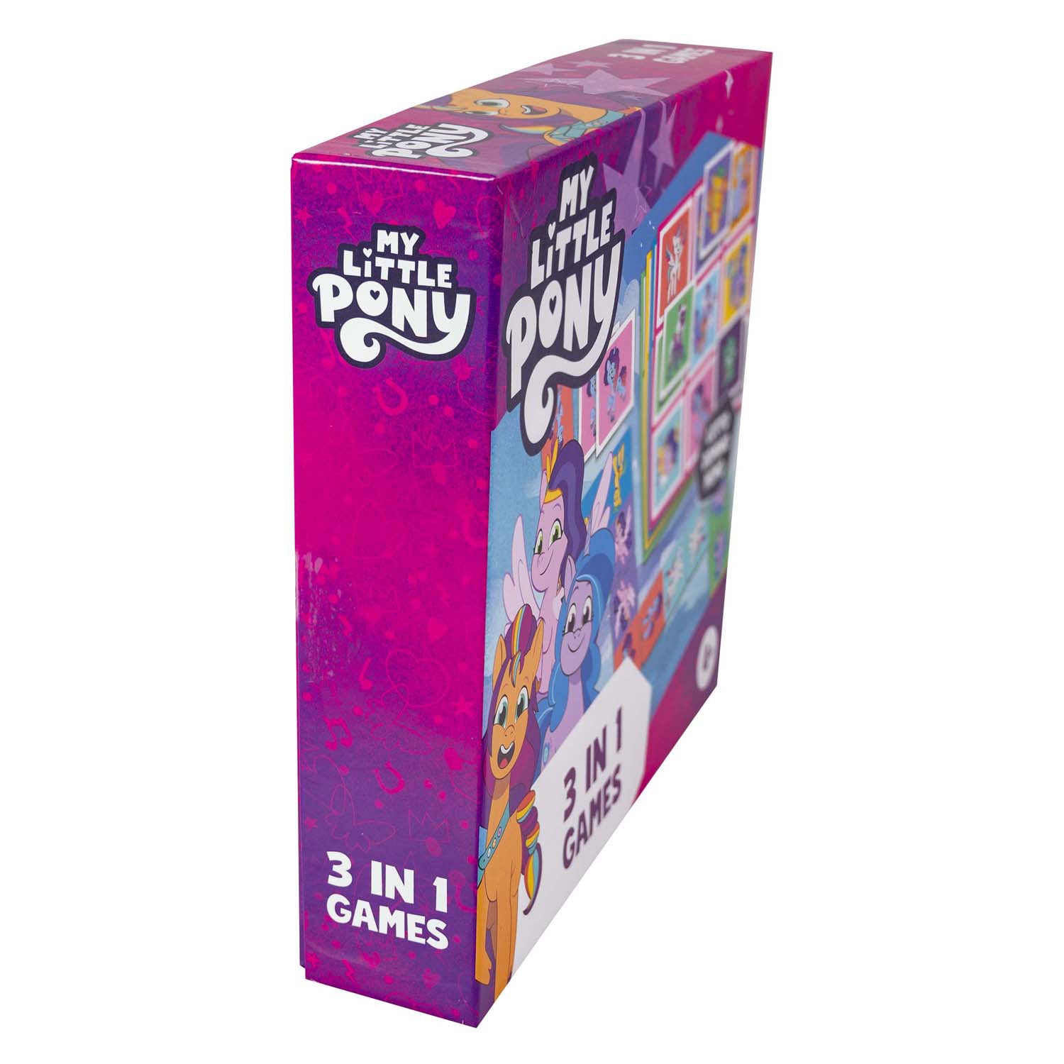 Selecteer mijn kleine pony 3in1 memo lotto domino