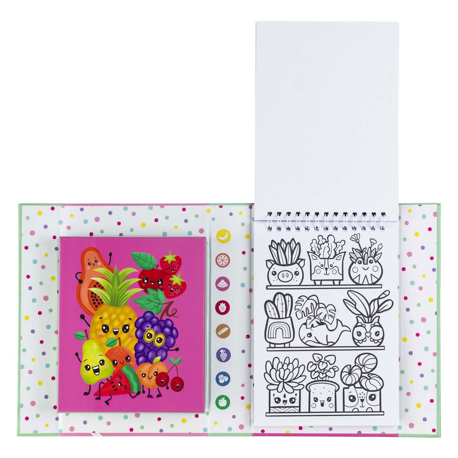 Selecta kleurplaten met geurtjes - fruity cutie