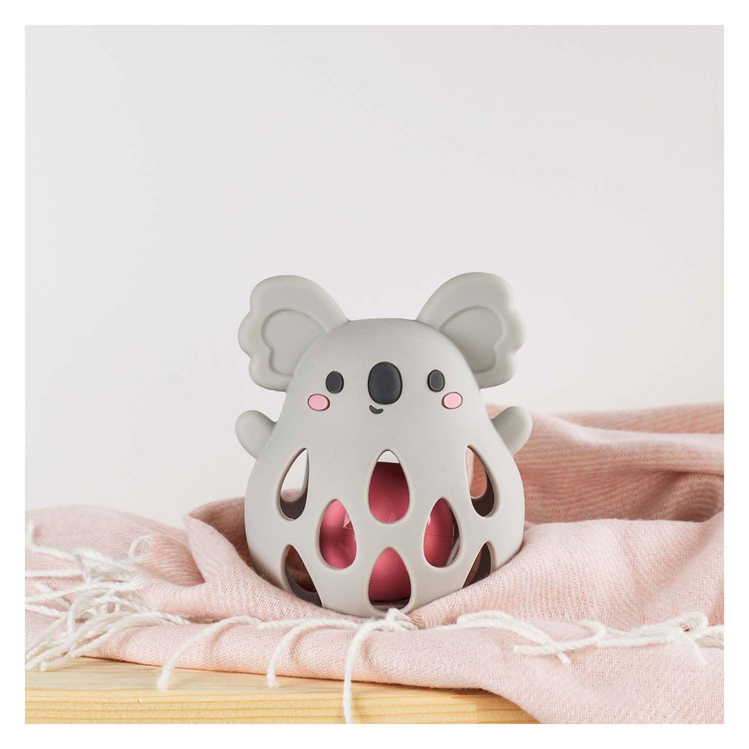 Tiger tribe | siliconen rammelaar - koala