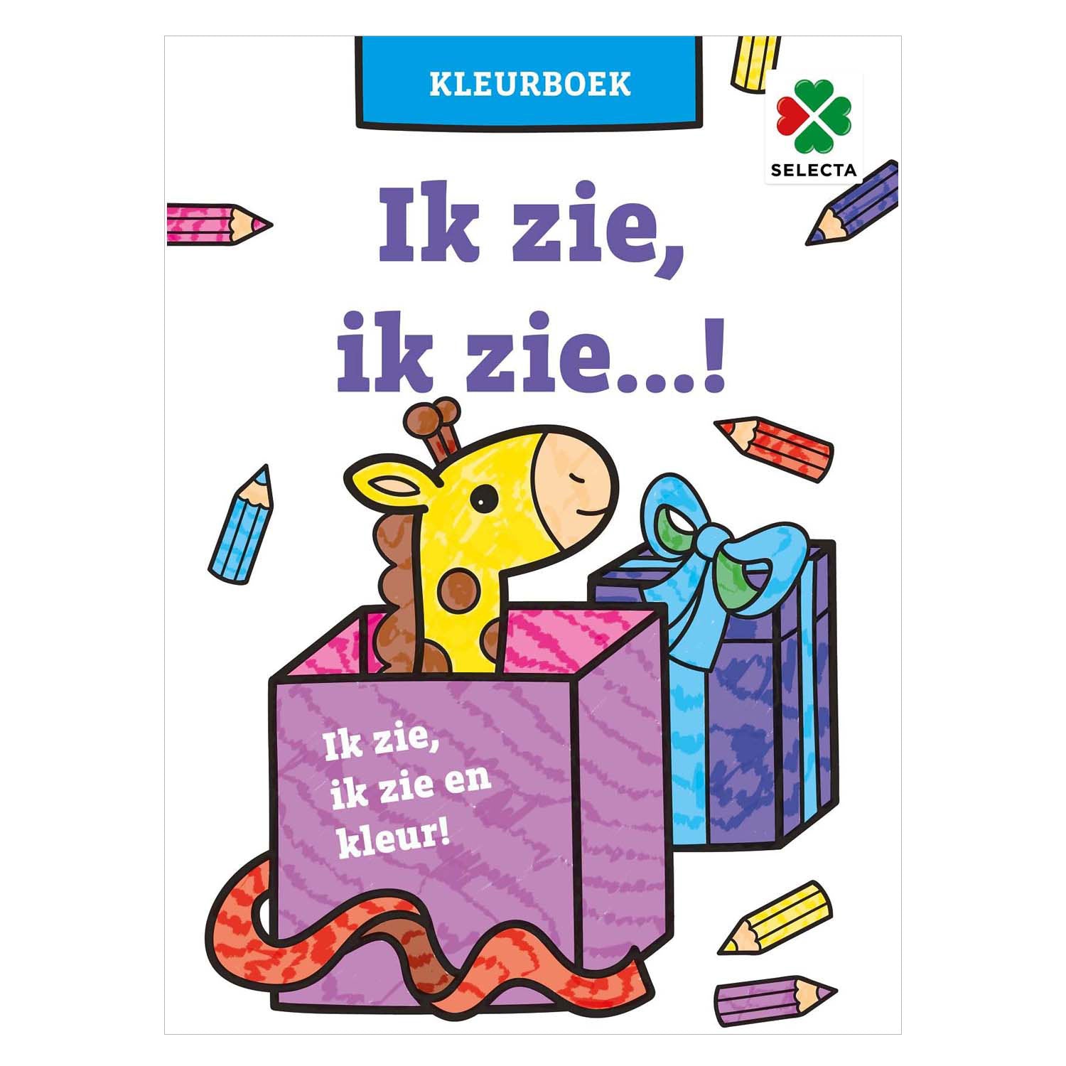 Selecteer ik zie, ik zie! kleurboek