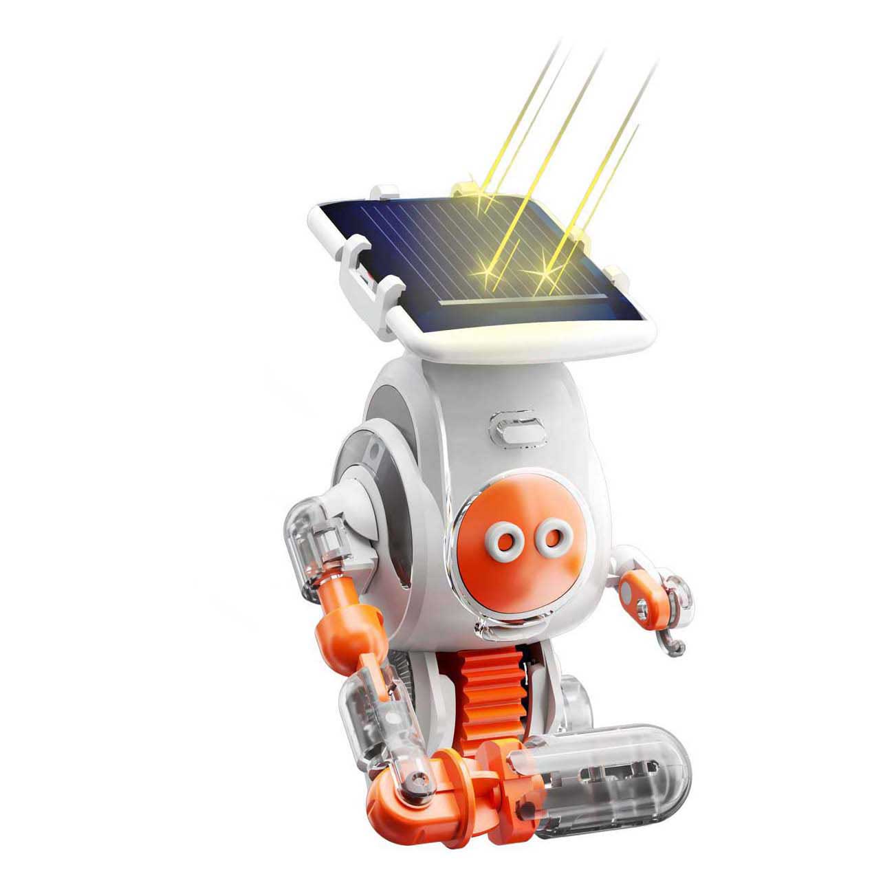 Kosmos solar bots – experimenteerset – bouw 3 lopende zonne-energie robots – met bewegende onderdelen en zonnepaneel – zonne-energie robot set