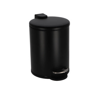 Daily home pedaalemmer 5l mat zwart