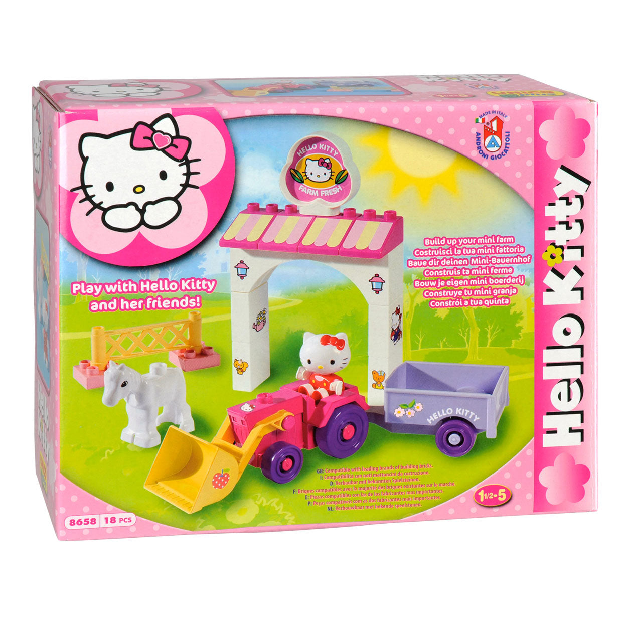 Androni hello kitty unico miniboerderij