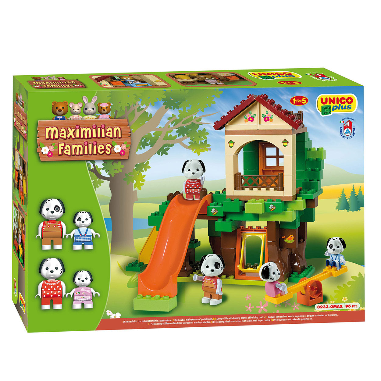 Unico maximiliaanse families boomhut