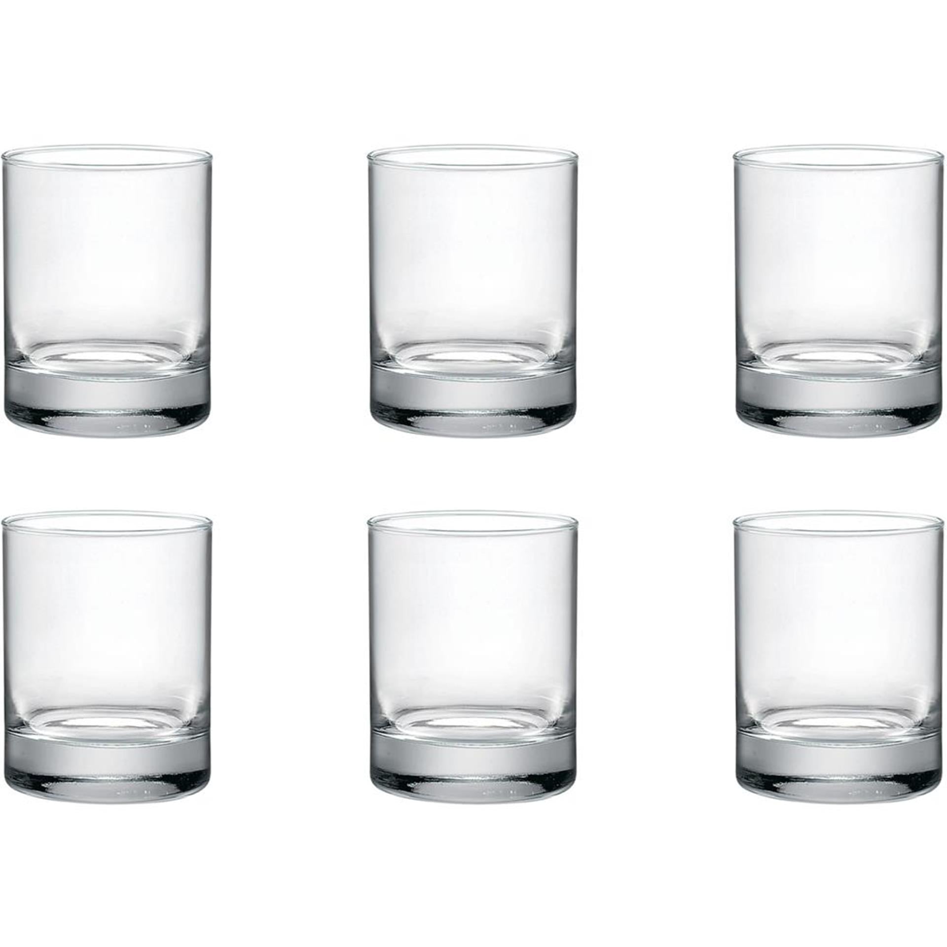 Rocco bormioli gina tumbler 220ml doos a 6 stuks