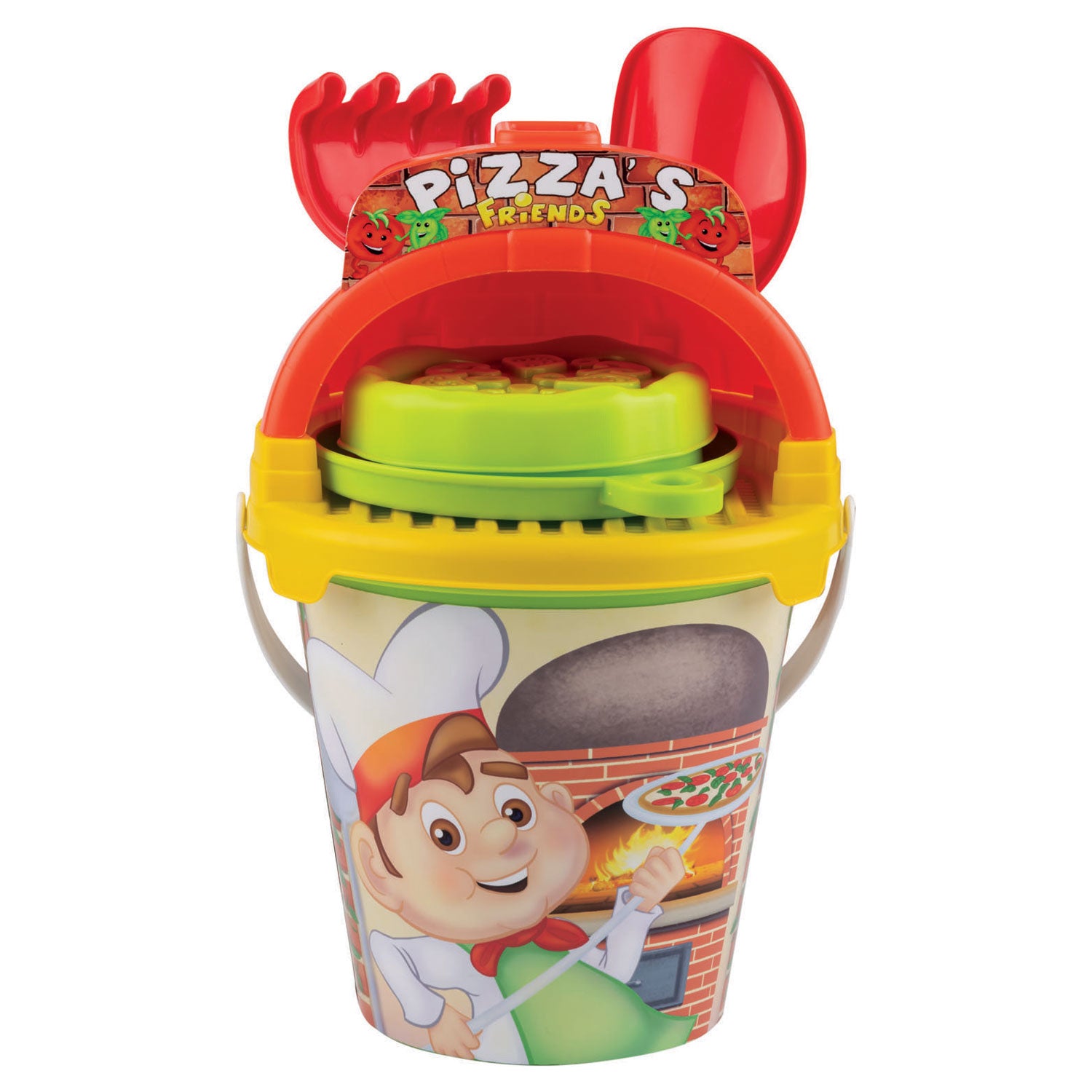 Androni emmerset zandpizza's maken