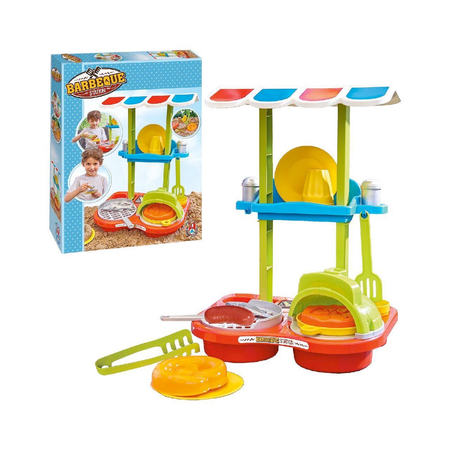 Androni zandbak barbecuestation