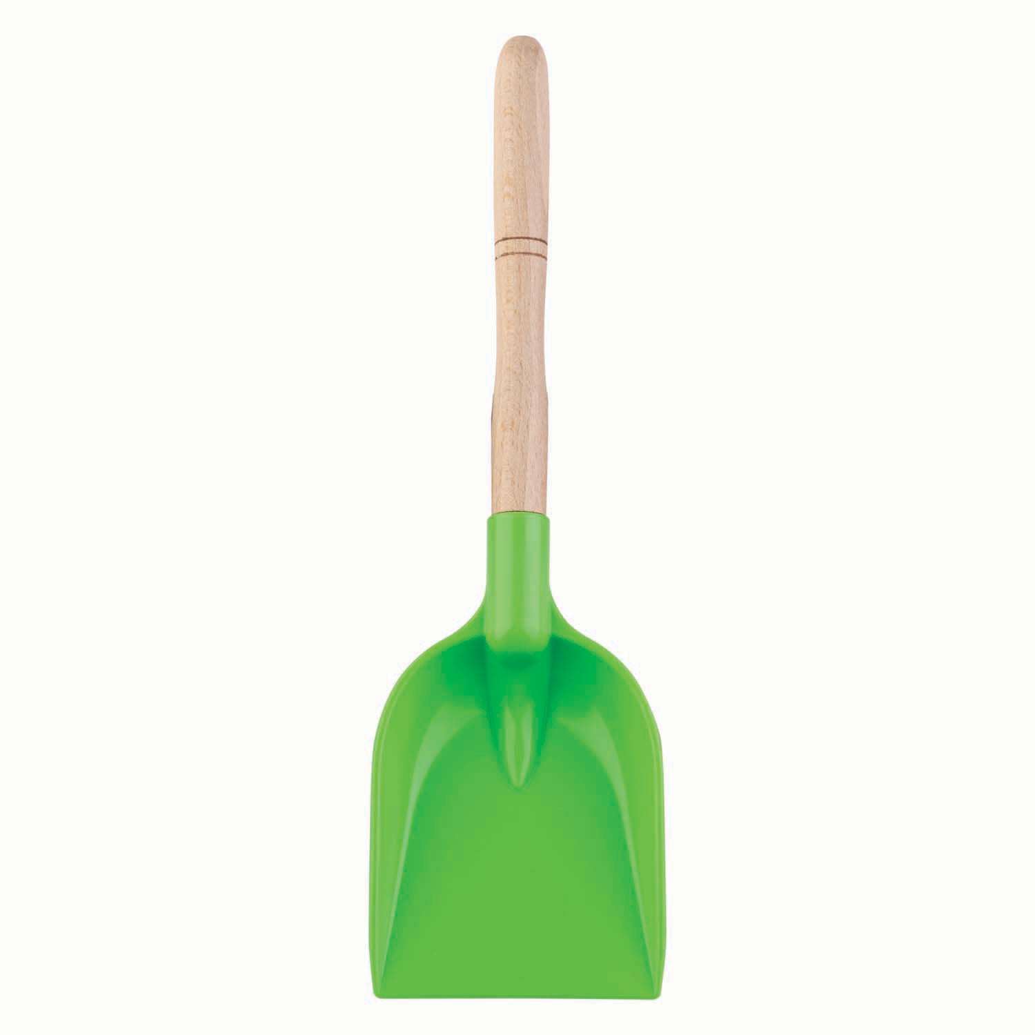 Androni schep met houten staal kleur, 34cm