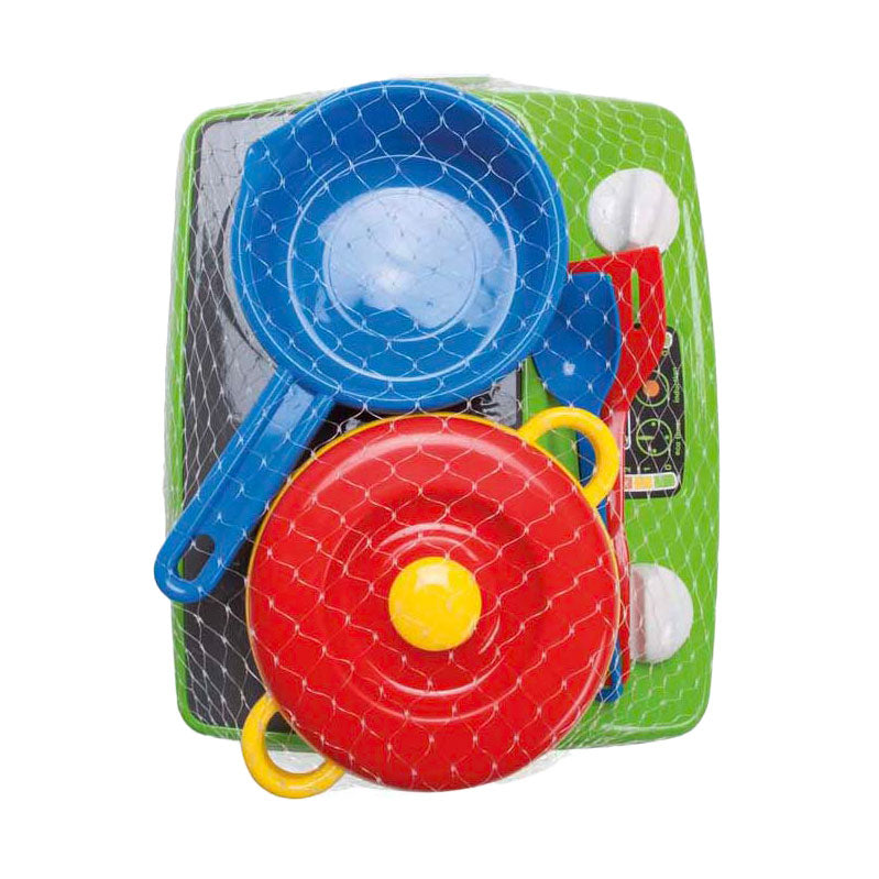 Dantoy kinderkookplaatset, 6dlg.