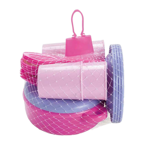 Dantoy eetservies pastel, 22dlg.