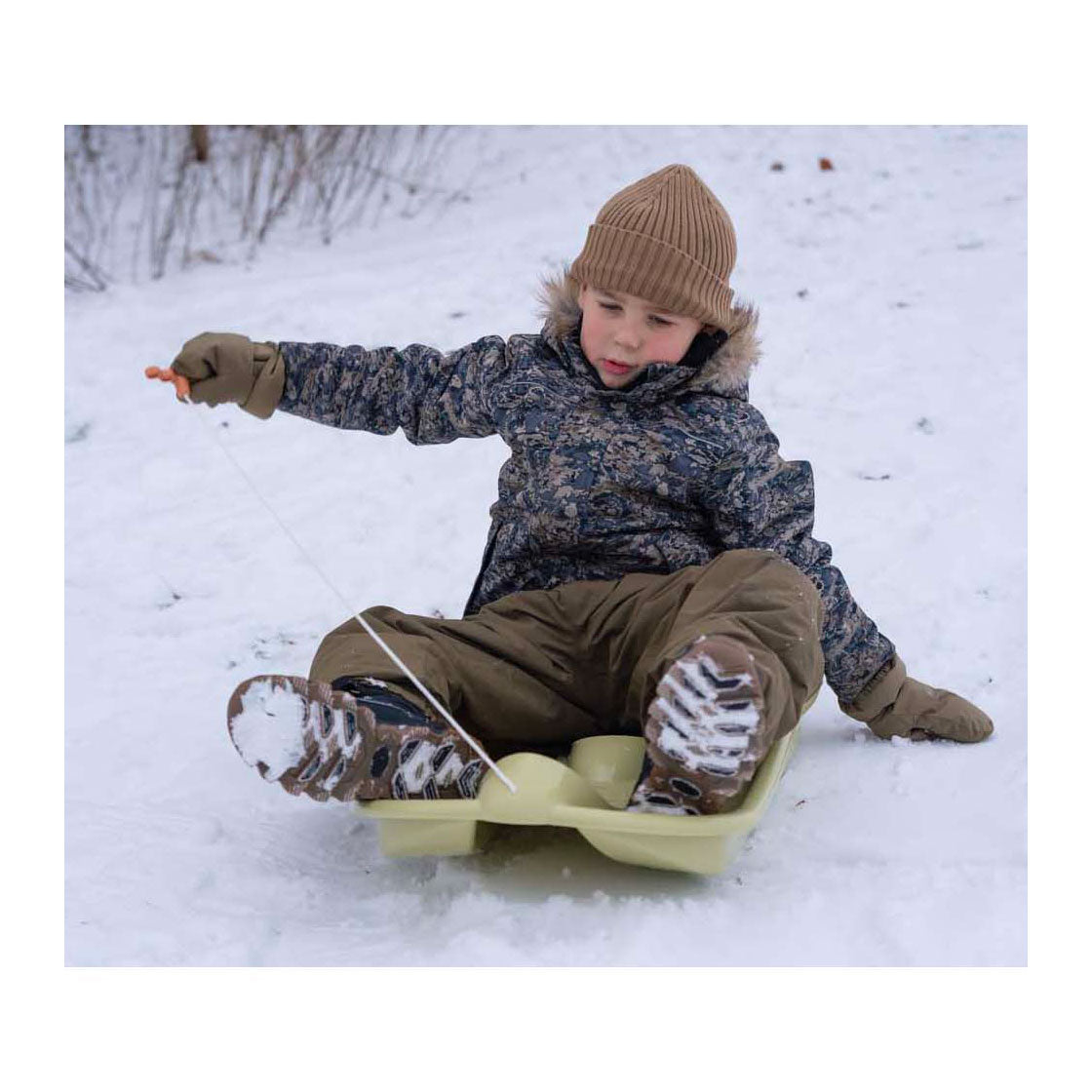 Dantoy slee groen, 79cm