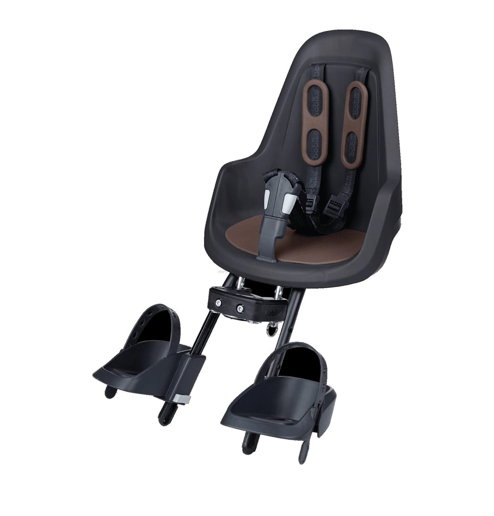 Bobike kinderzitje voor one mini eco - zwartbruin