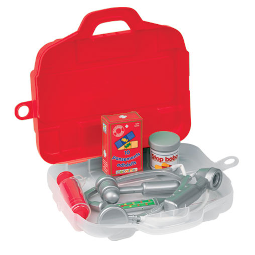 Ecoiffier 100% Chef: toy doctor set first aid kit, 7-piece