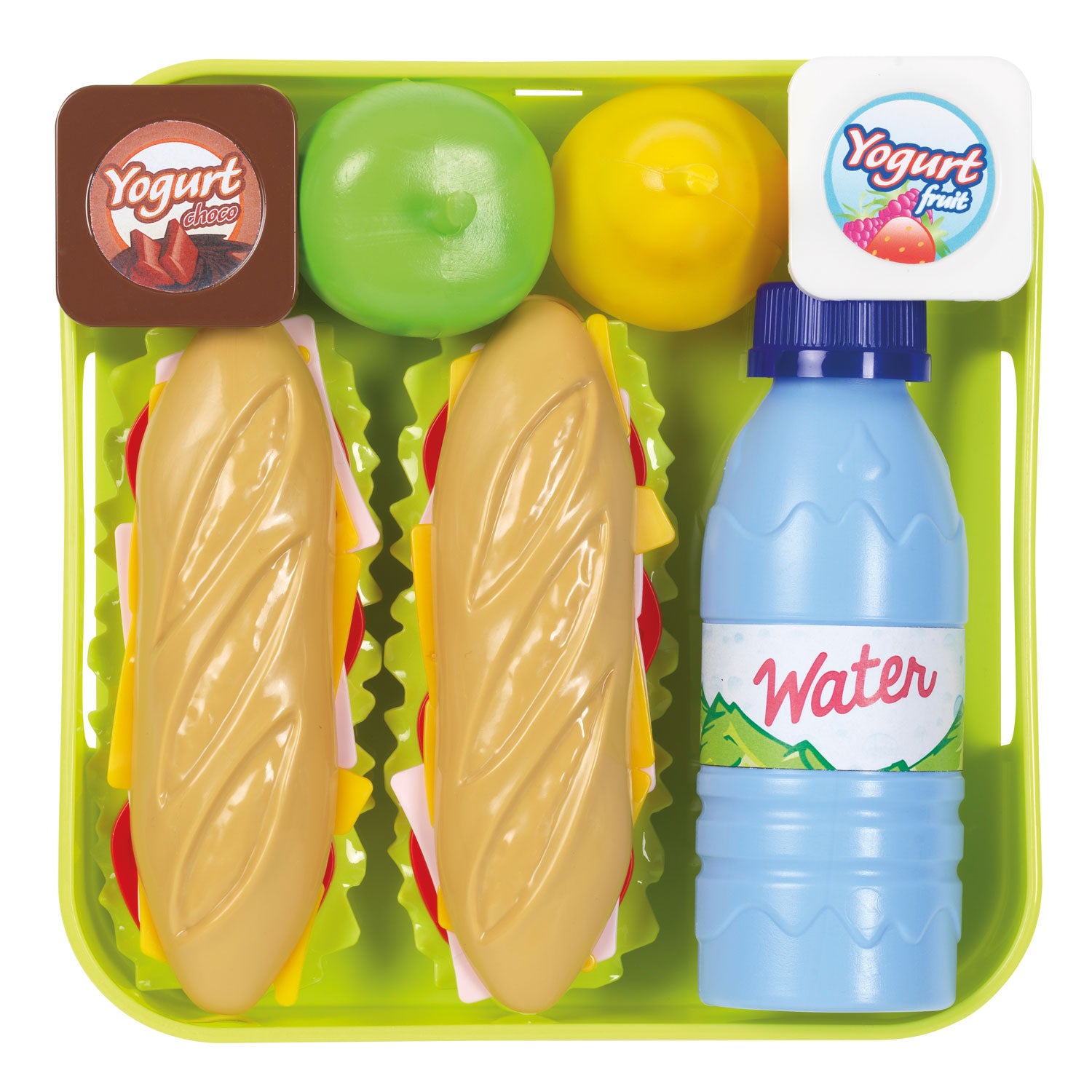 Ecoiffier 100% Chef Sandwichset met Dienblad