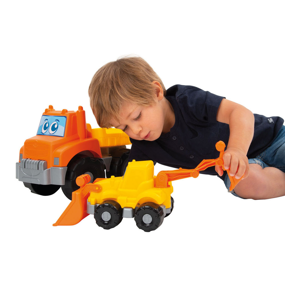 Ecoiffier kipwagen en graafmachine