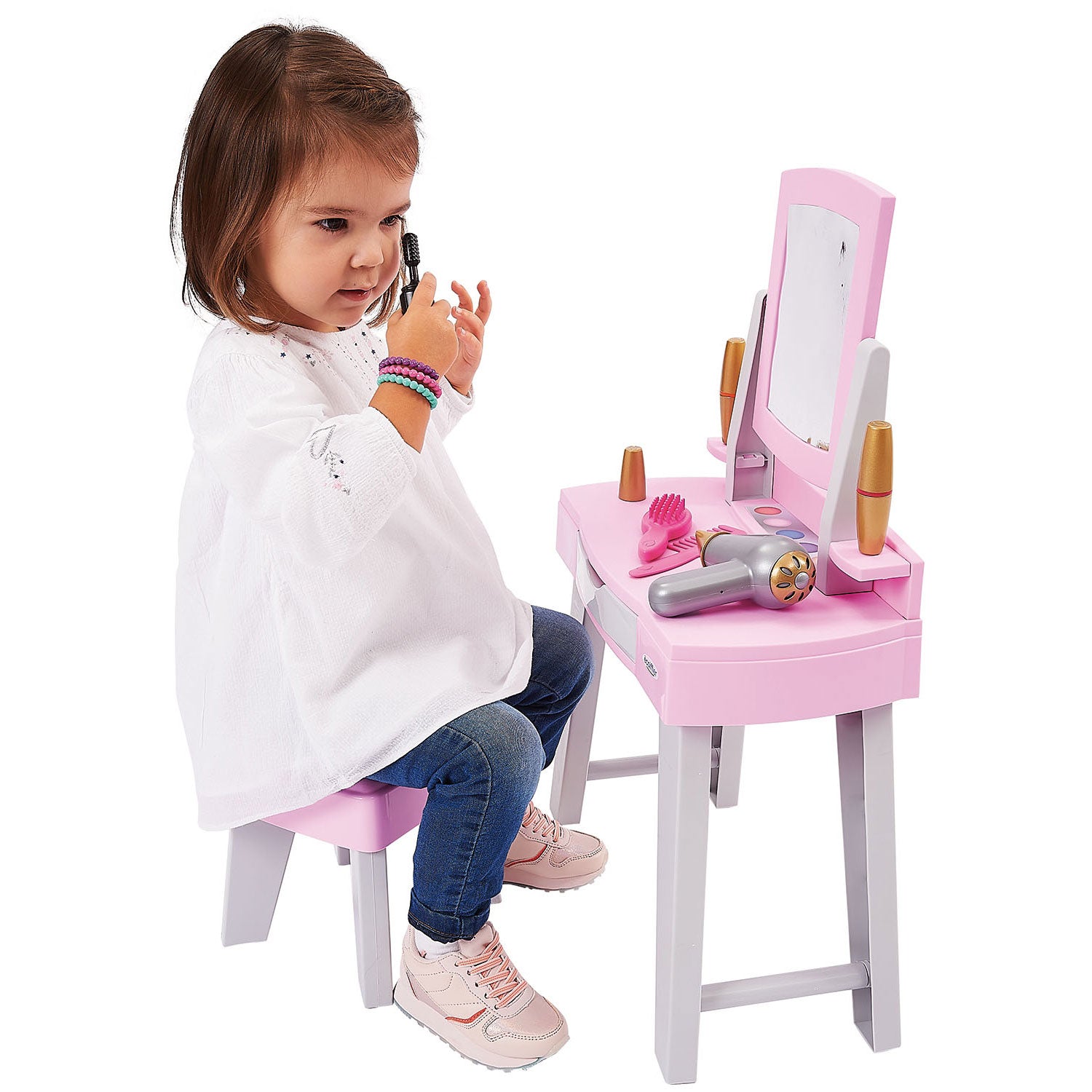 Ecoiffier Mademoiselle Schoonheidskoffer, 14dlg.