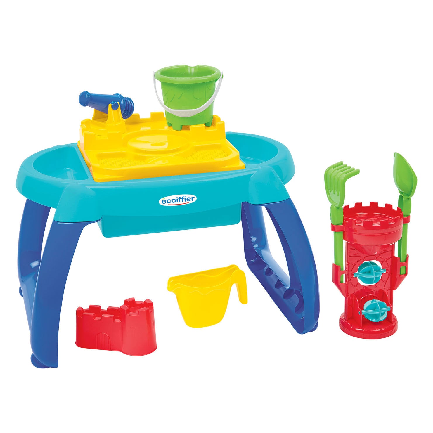 Ecoiffier summer watertafel met kasteeltoren