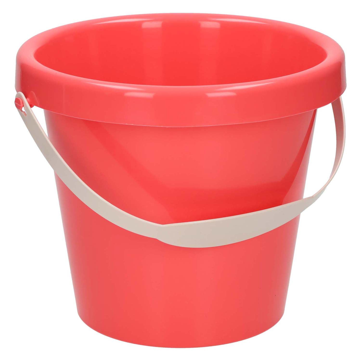 Ecoiffier emmer kleur met rand, 19cm