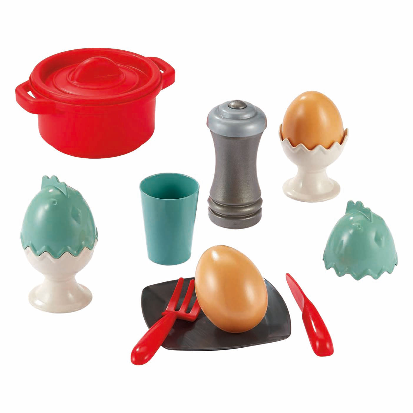 Ecoiffier 100% chef servies in opbergbox - 70dlg.