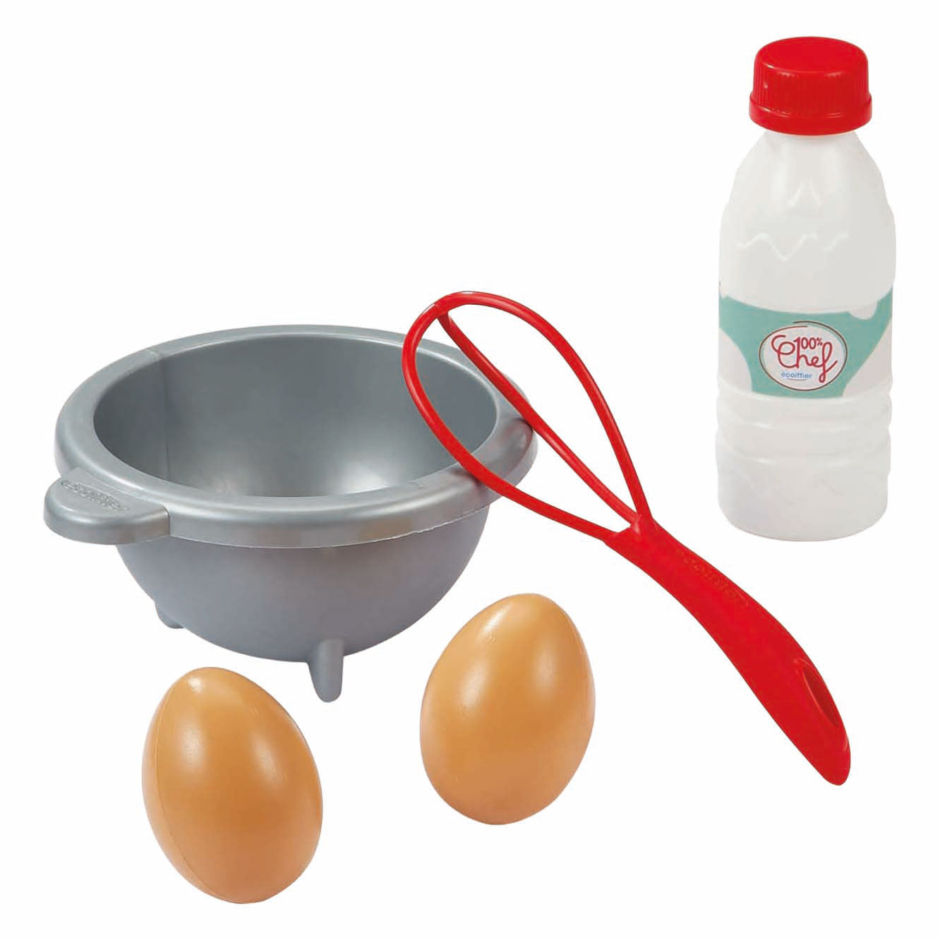 Ecoiffier 100% chef wafelijzer - 19dlg.