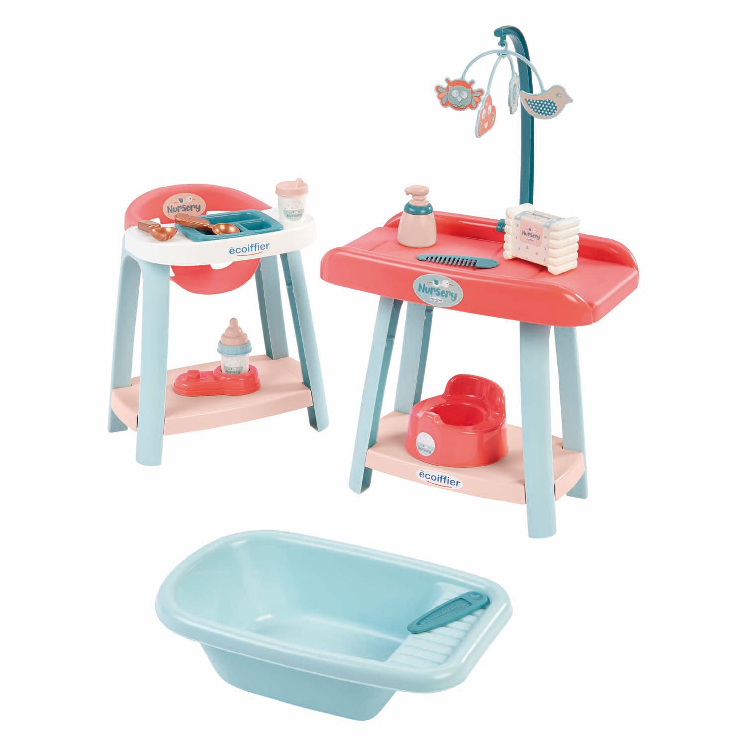 Ecoiffier nursery babykamerset 3-in-1