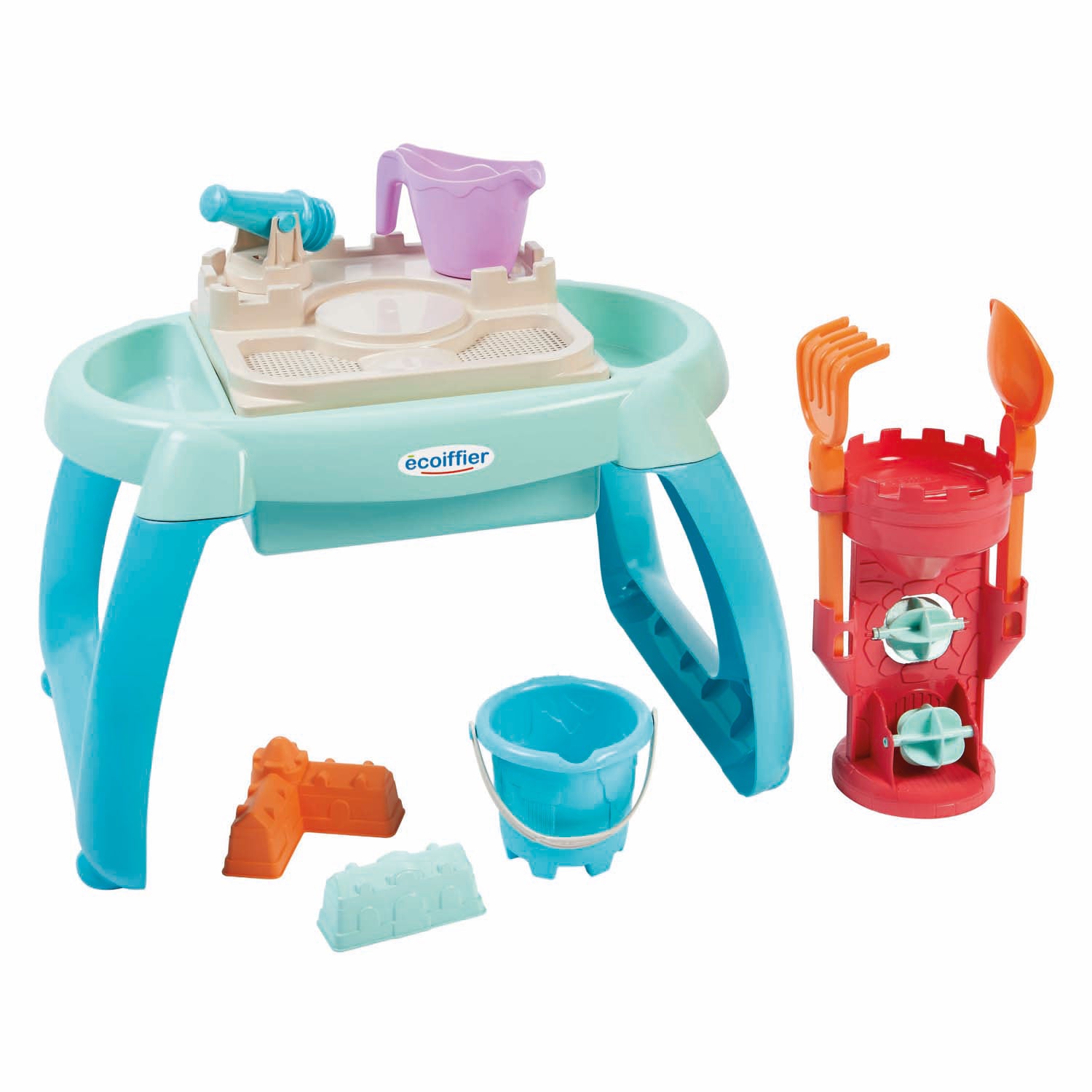 Ecoiffier summer zand en watertafel - 9dlg.