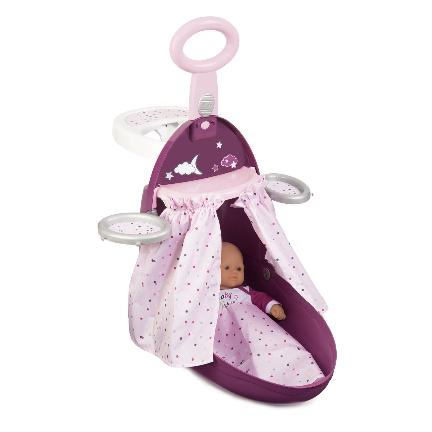Smoby Babyverpleegkundige Verzorgingswagen, 3in1